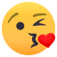 Face blowing a kiss :kissing_heart: 😘